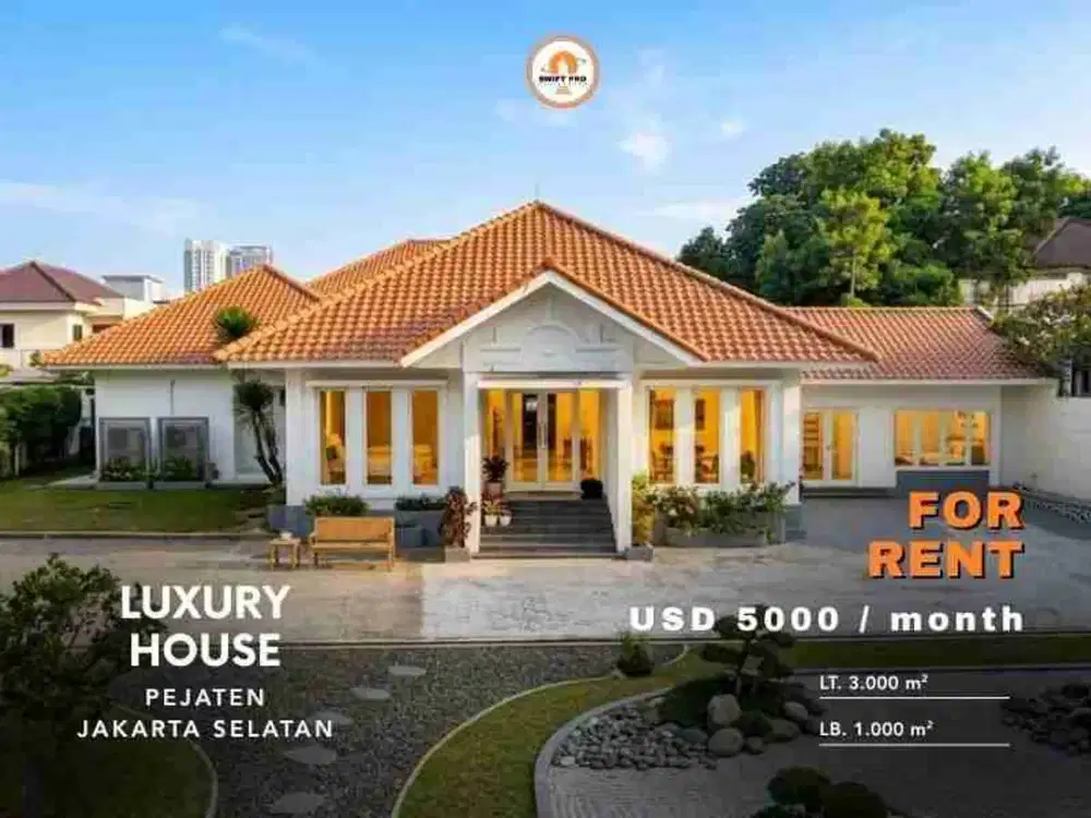 Rumah sewa bagus pejaten barat jakarta selatan