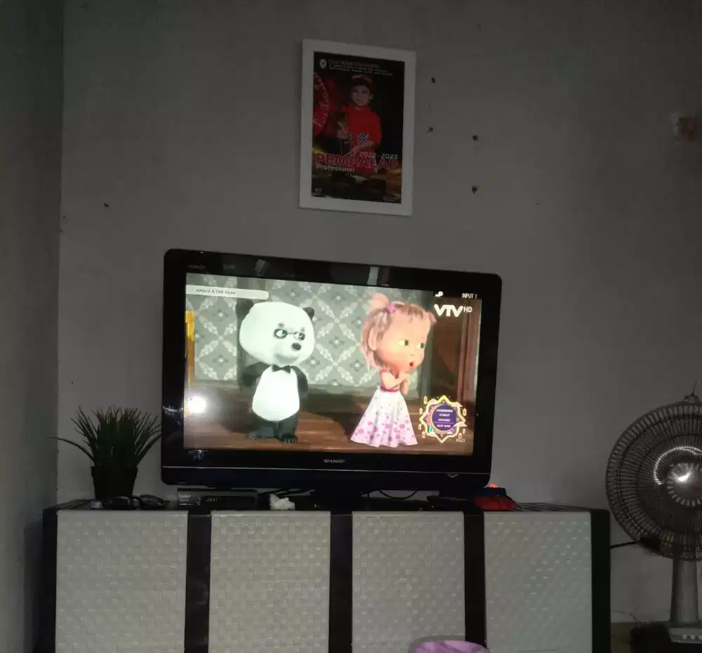 Tv 32 inch sharp bonus stb tinggal pakai 950.000
Pemakaian pribadi