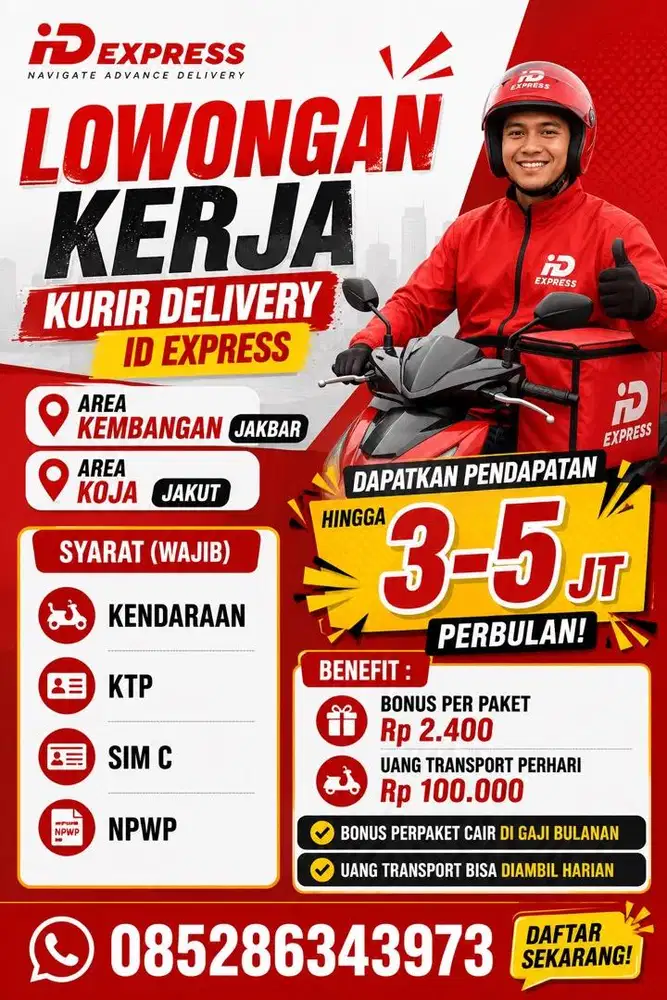 LOWONGAN KERJA KURIR ID EXPRESS