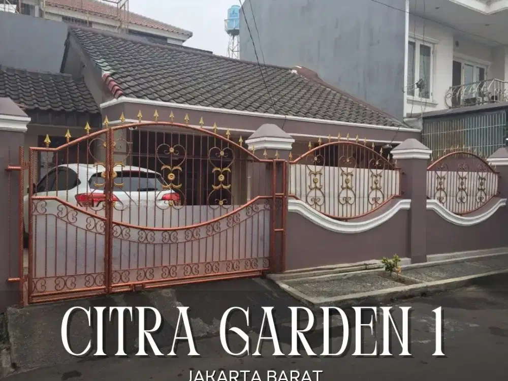 DIJUAL MURAH HARGA DIBAWAH NJOP RUMAH SIAP HUNI DI CITRA GARDEN 1 JAKARTA BARAT