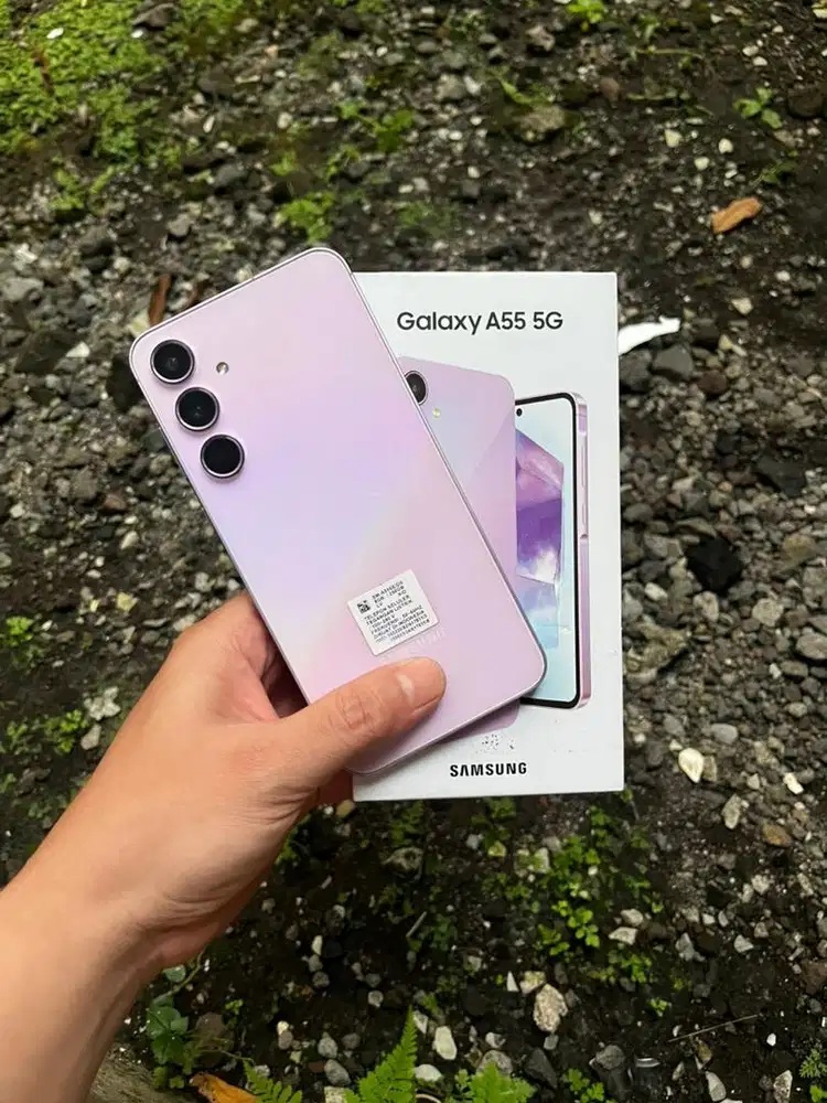 Samsung A55 5G 8/256GB Sein Resmi Fullset Terawat