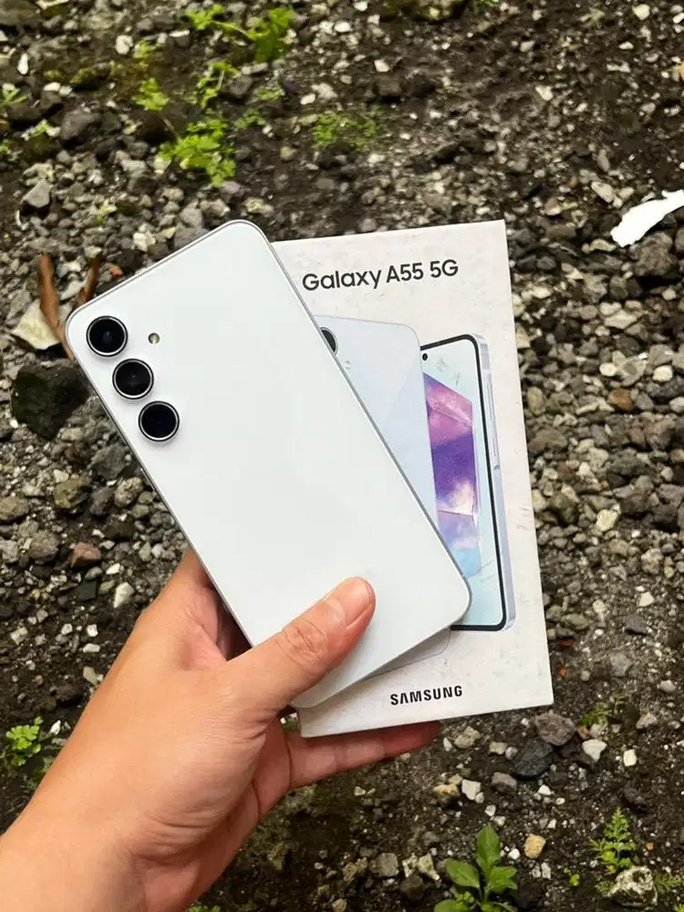 Samsung A55 5G 8/256GB Sein Resmi Fullset Terawat