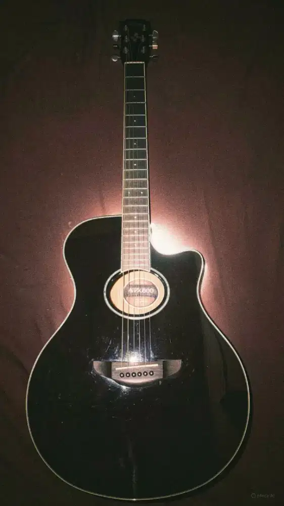 Gitar Akustik Elektrik Yamaha APX 600 Original - Mulus, Siap Pakai