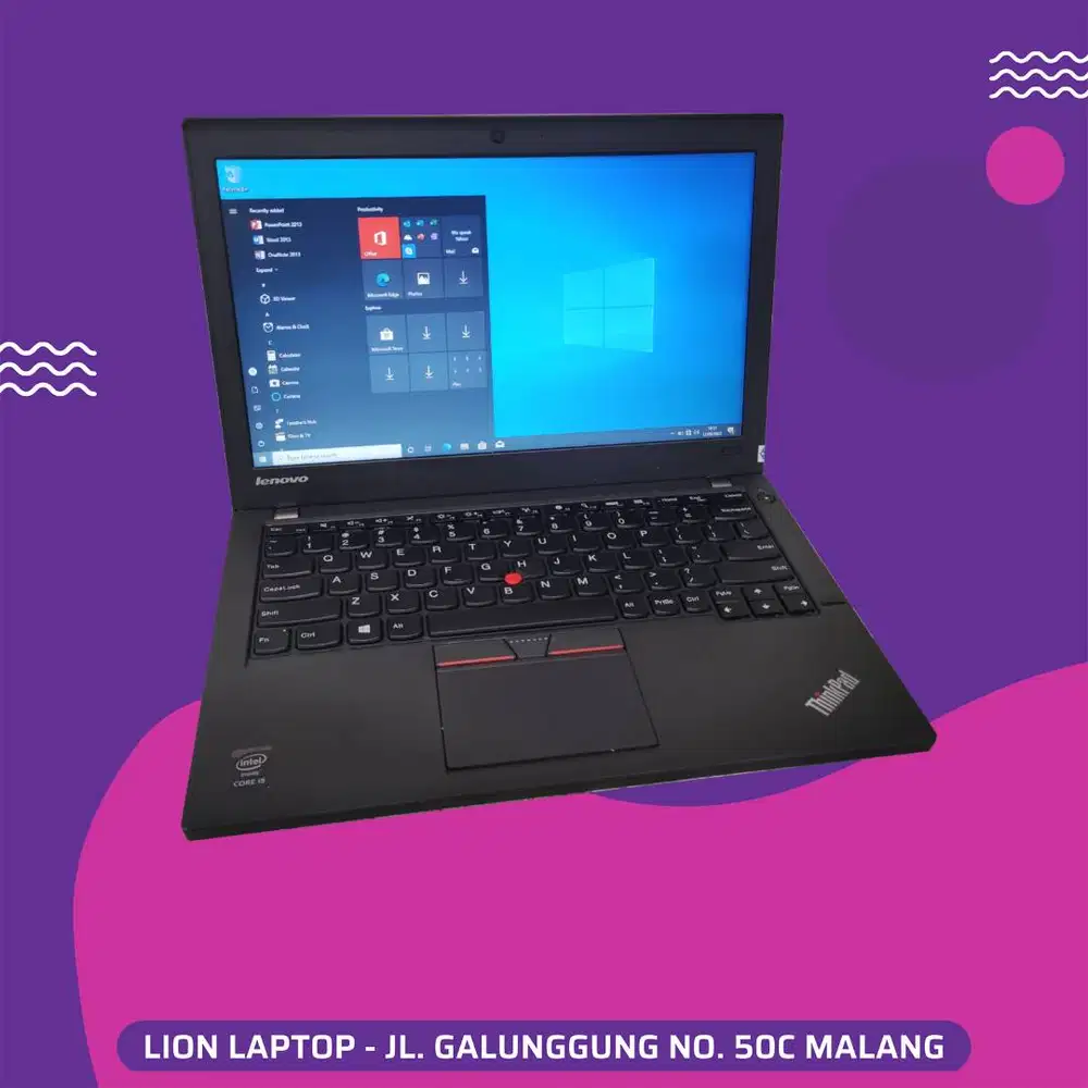 RAM 8GB SSD 256GB Core i5 Lenovo Thinkpad X250 [25|06]