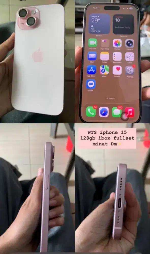 Iphone 15 128gb ibox