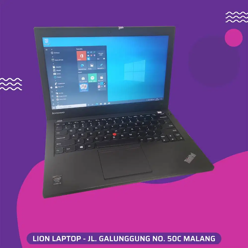 RAM 8GB SSD 256GB Core i5 Murah Lenovo Thinkpad X240 [25|06]