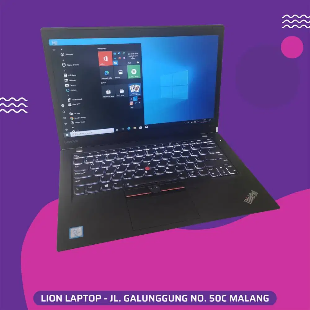 RAM 8GB SSD 256GB Core i5 Touchscreen SLIM Lenovo Thinkpad T470s [25|0