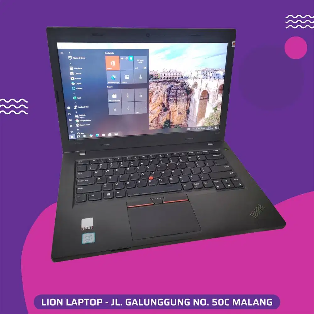 RAM 8GB Core i5 SSD Murah Lenovo Thinkpad L470 [25|06]