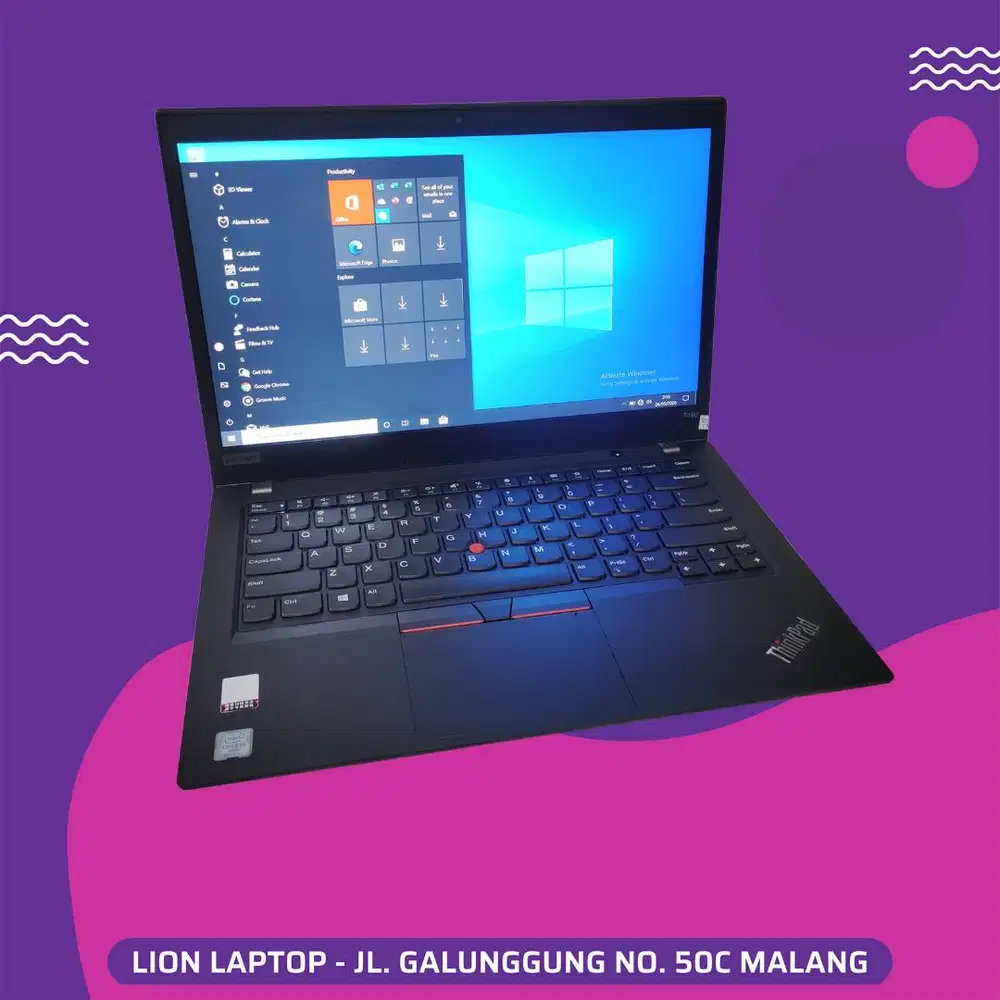 Core i7 gen 8 RAM 8GB SSD 256 Lenovo Thinkpad T490 [25|06]