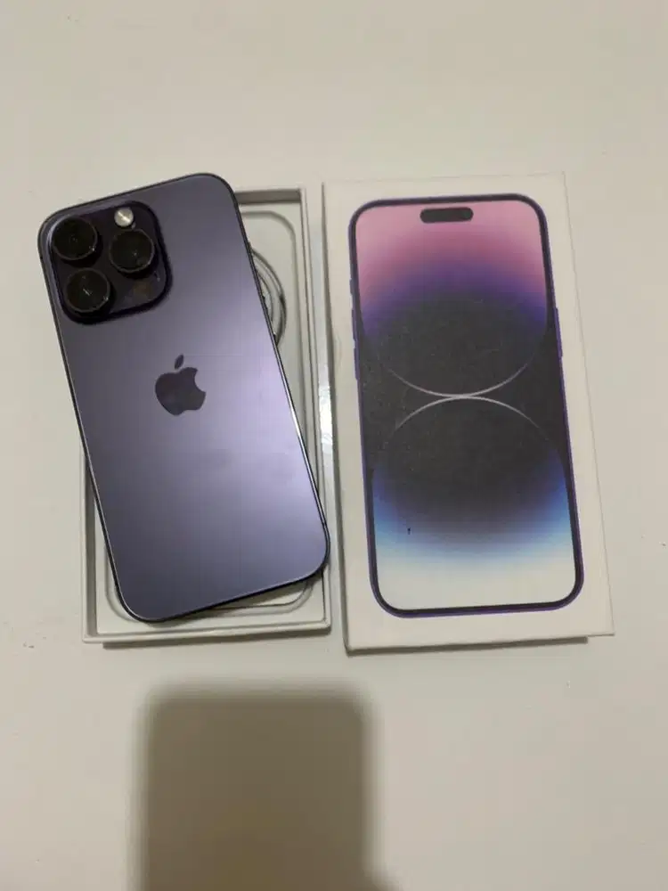 Iphone 14 pro 128gb fullset mulus no minus