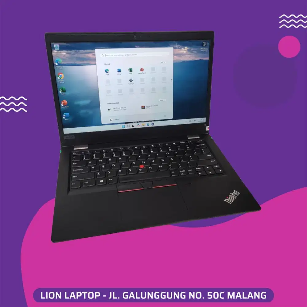 i5 Gen 10 Slim RAM 8GB SSD 256GB Lenovo Thinkpad L13 [25|06]