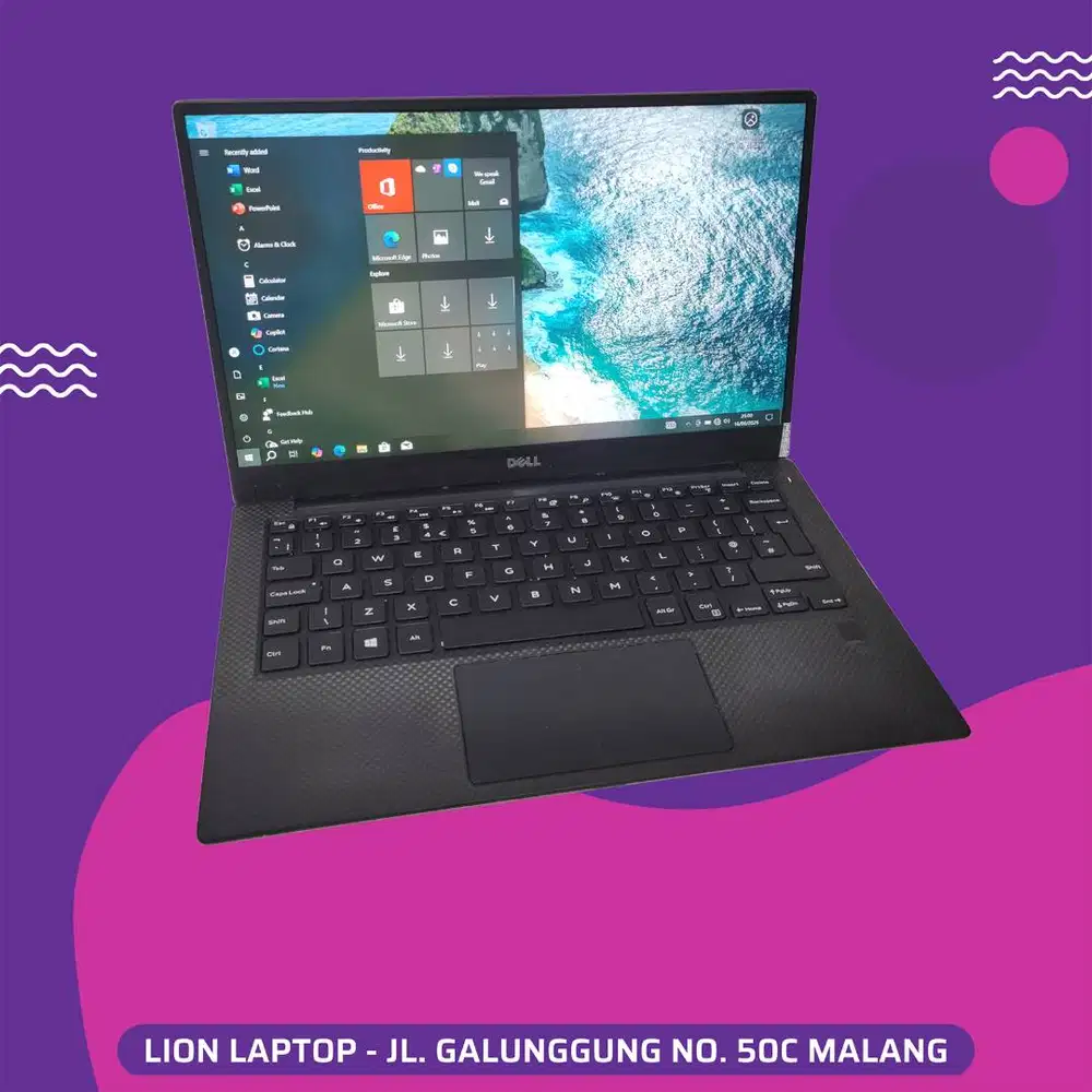 Slim & Ringan Core i7 RAM 8 SSD 256 DELL XPS 13 9360 [25|06]