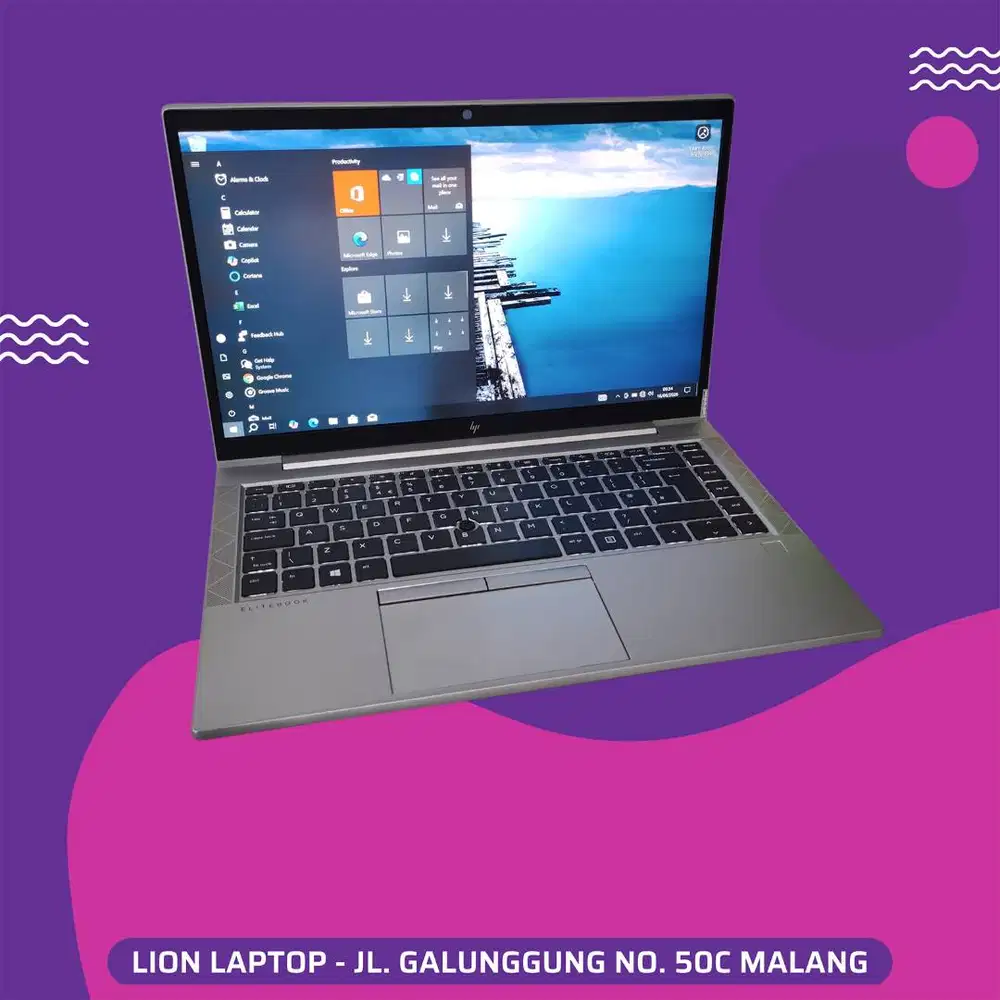 Alumunium Body Core i5 Gen 10 8/256 Slim HP Elitebook 830 G7 [25|06]