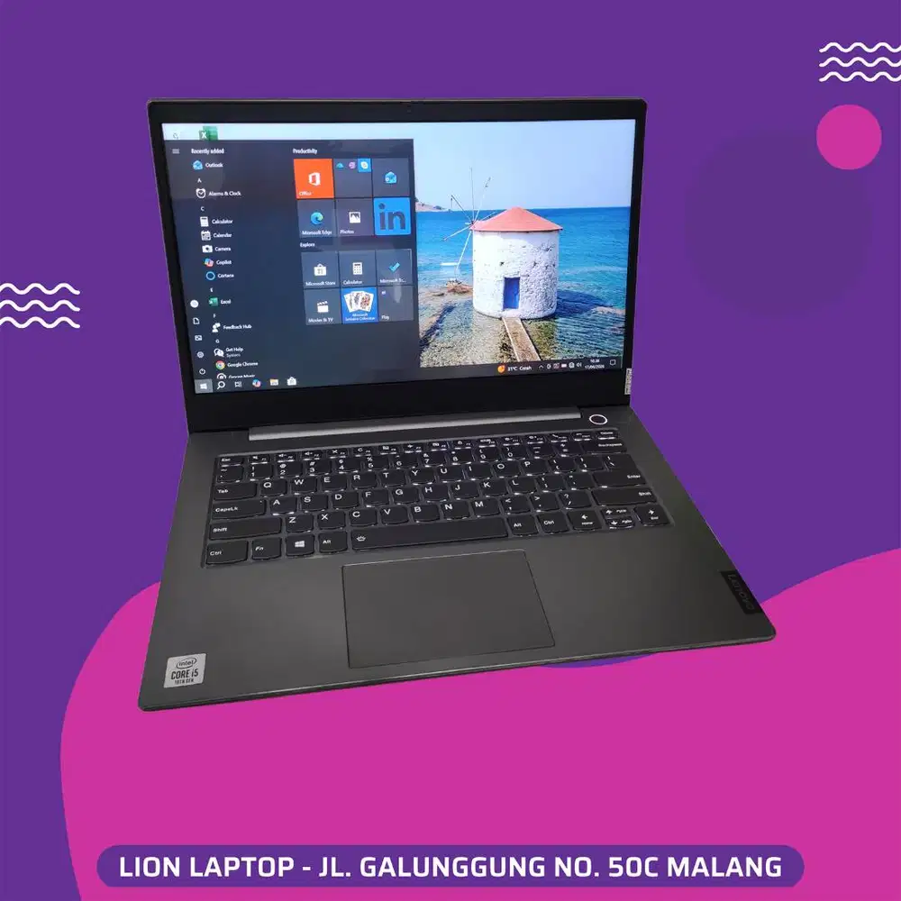 Core i5 Gen 10 SSD 256GB Slim Lenovo Thinkbook 14-IML [25|06]