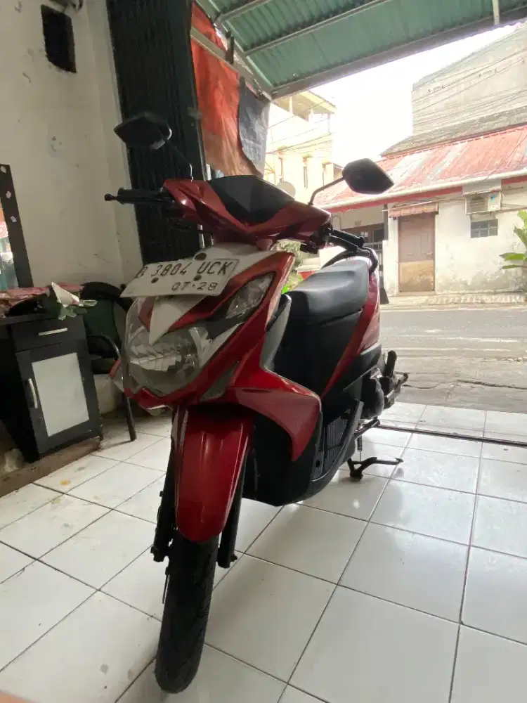 Yamaha Xeon RC 125 2013 Merah Surat Lengkap