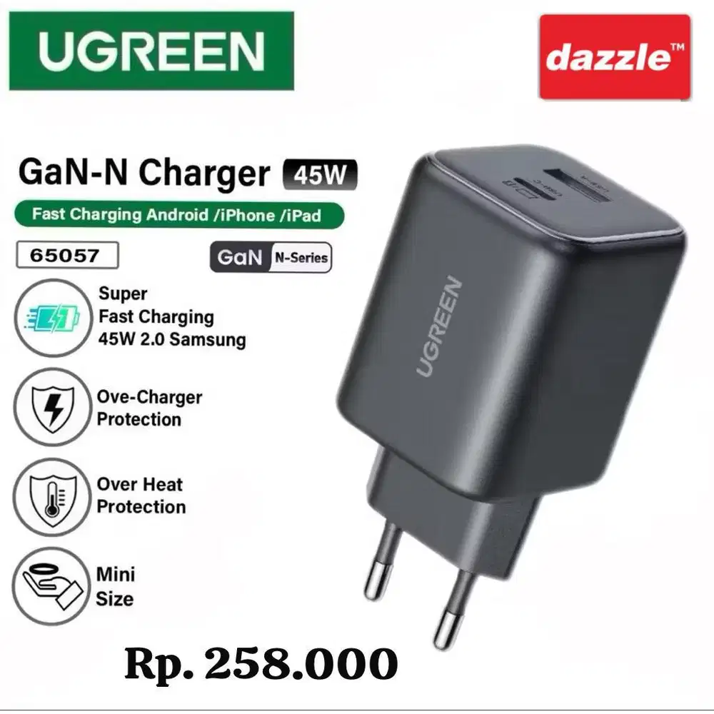 CHARGER UGREEN 45W 2 Port