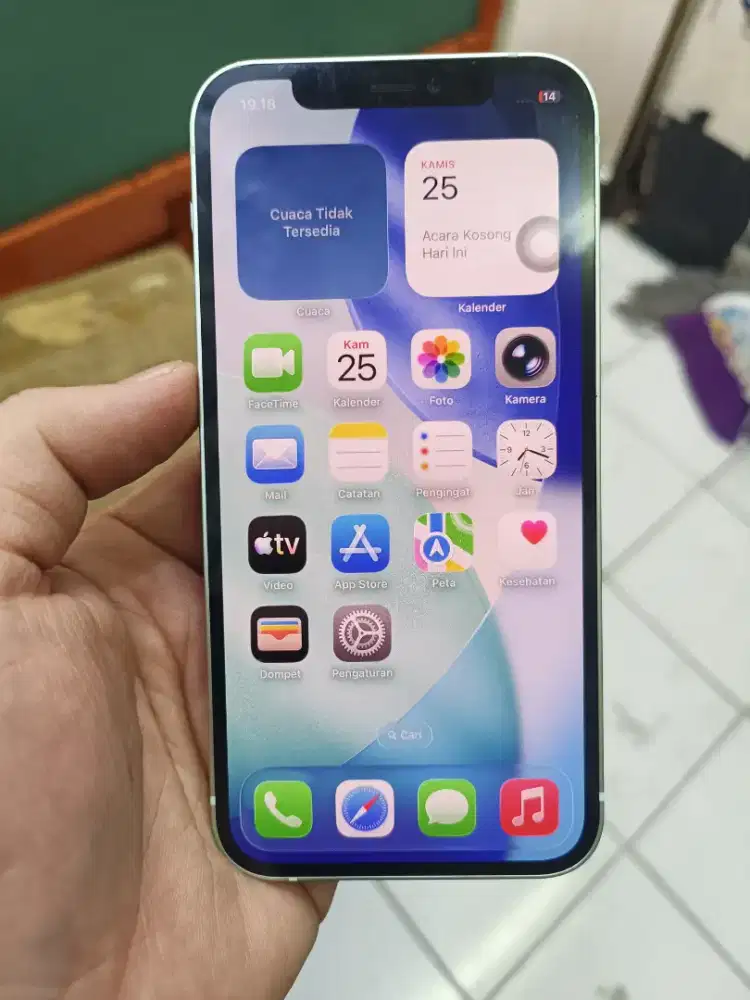 iPhone 12 256gb inter  mulus banget Hp+casan sinyal aman normal jaya