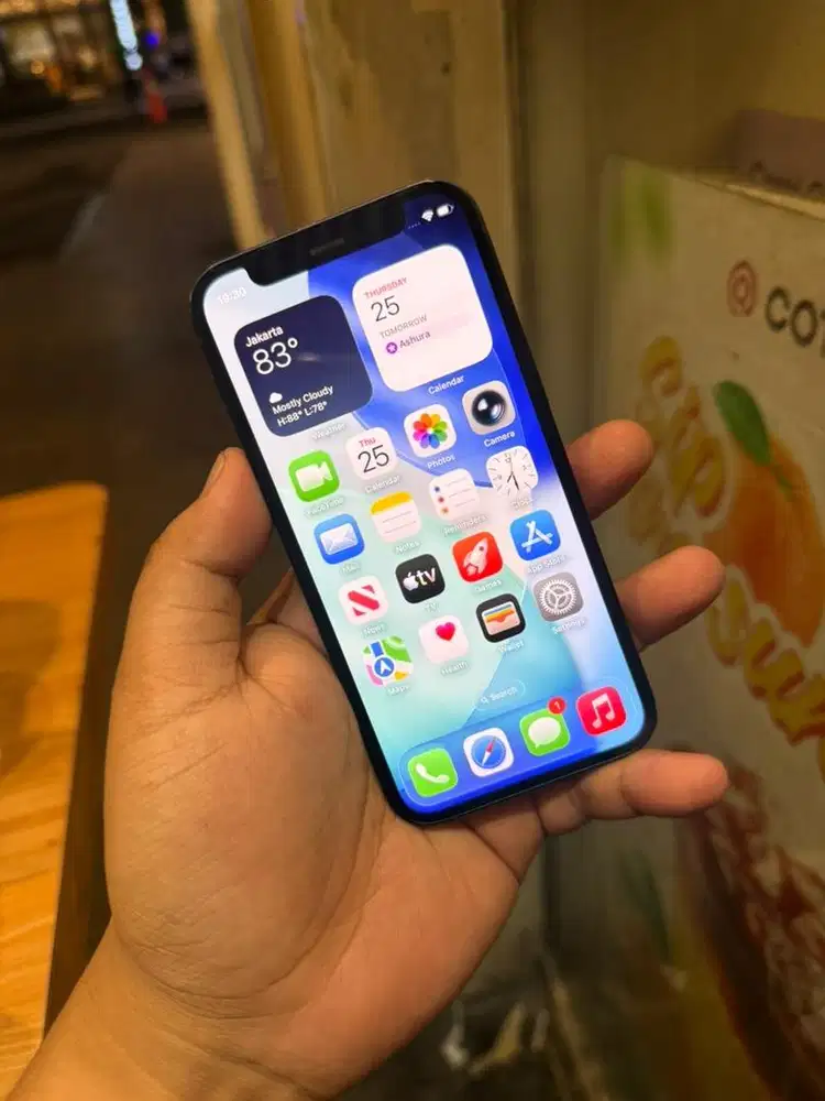 Iphone 12 mini 128GB hp kabel ajaa ex resmi iboxx