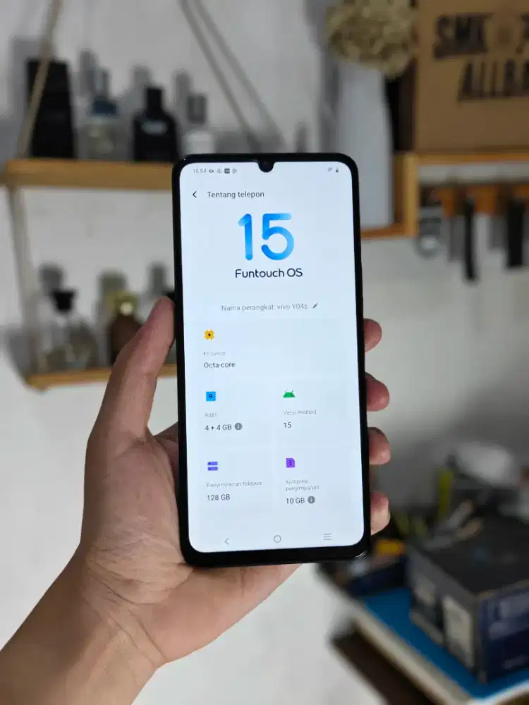 VIVO Y04S 4+4/128 BU BISA ANTAR