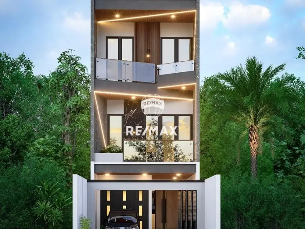 Rumah Mewah di Jagakarsa tahap Pembangunan, Design Kontemporer