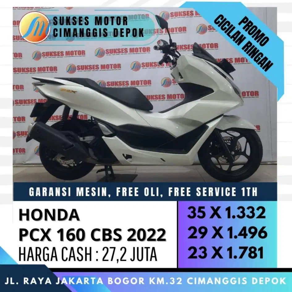 NEW PCX 160 CS 2022 CASH KREDIT CC PAYLATER UNIT MULUS BERGARANSI
