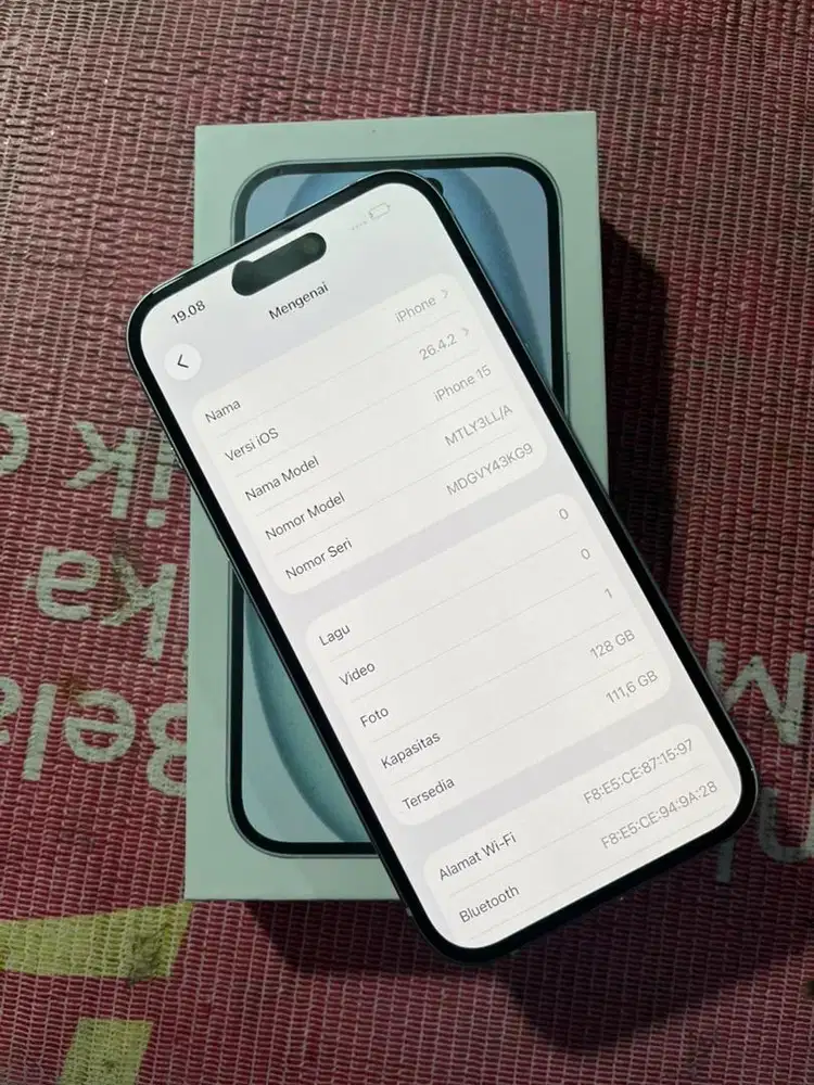 Iphone 15 128 inter