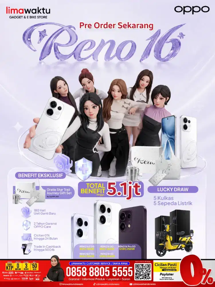 PREE ORDER OPPO RENO 16 SERIES.