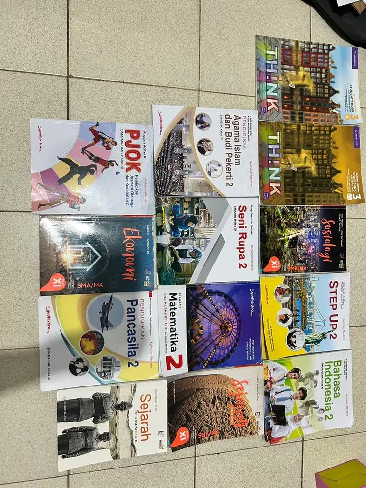 Jual buku cetak SMA kls XI