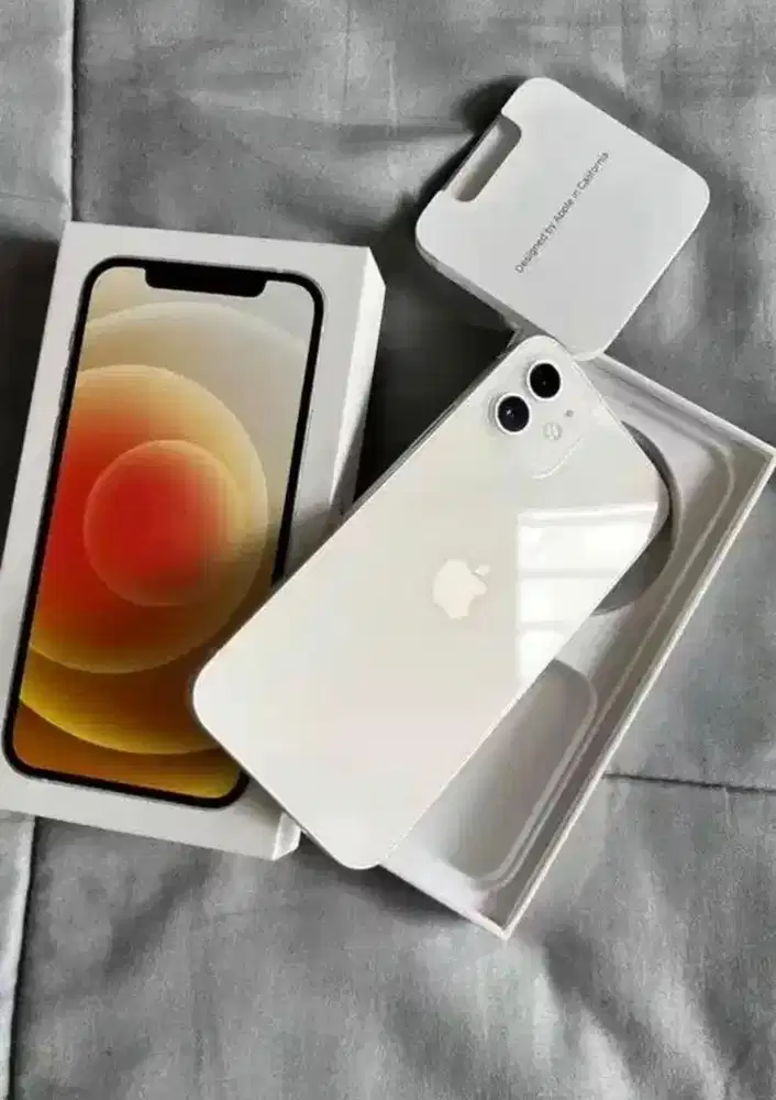 Dijual iphone 12 256 GB Fullset ex inter all operator no minus mulus