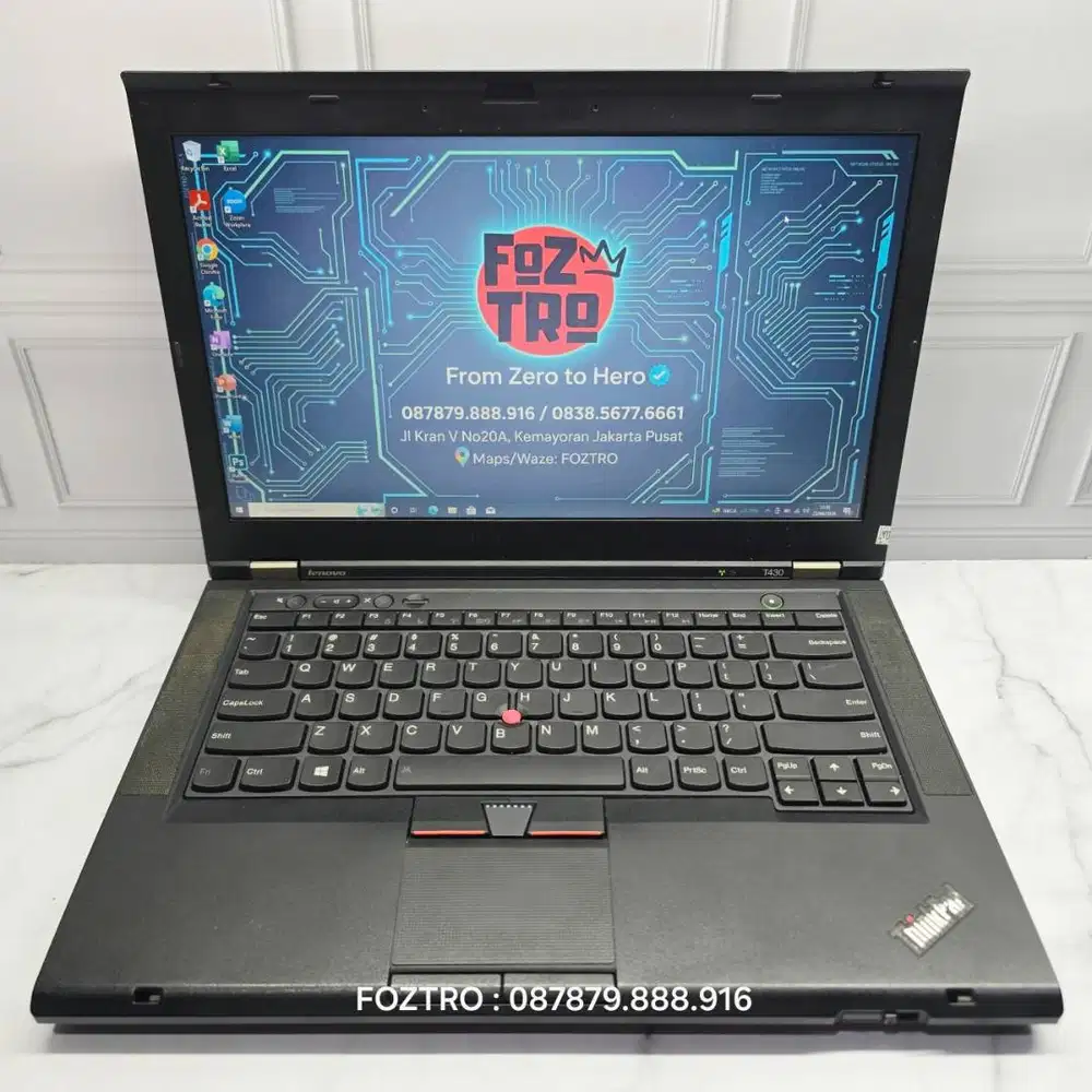 Dual VGA Laptop Lenovo Thinkpad T430 Core i5 Nvidia RAM 4/128GB