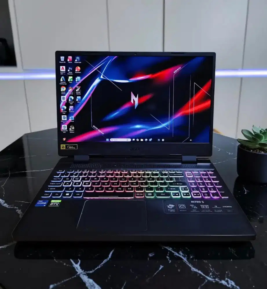 Laptop Gaming Acer Nitro Core i5 Gen 12 Ram 16/512gb Ssd Vga Rtx COD