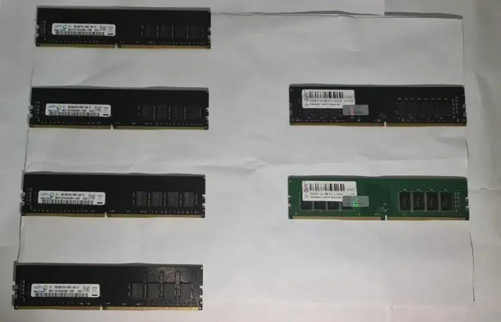Ram PC DDR4 8gb 4pcs dan 16gb 2pcs