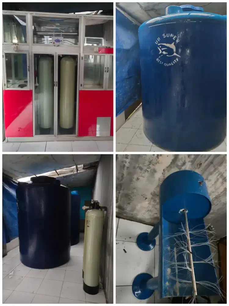 Satu set depot air isi ulang / paket usaha depot air / Murah