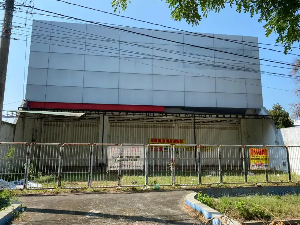 DIJUAL HARGA TERJANGKAU BANGUNAN EX SHOWROOM