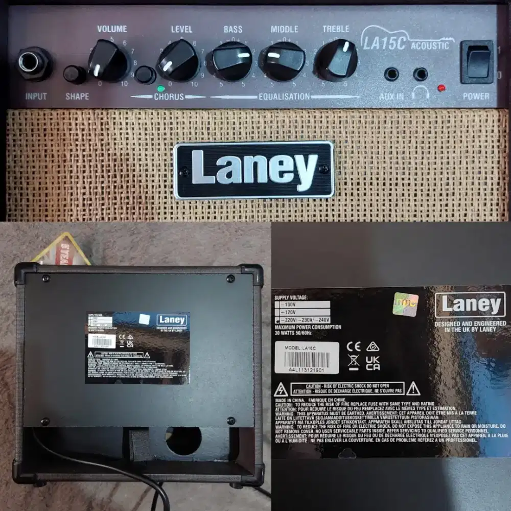 Ampli gitar akustik laney original