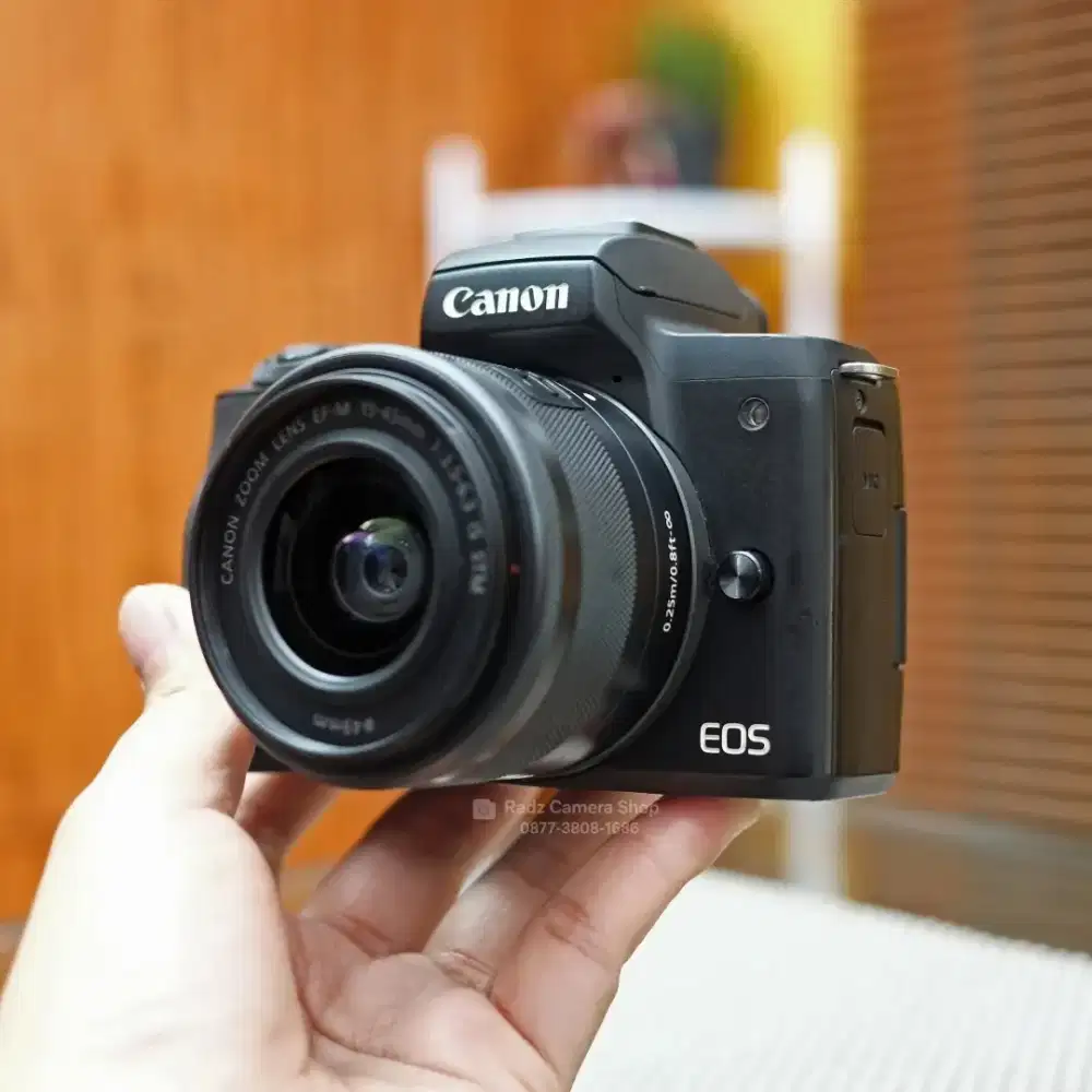 Canon EOS M50 Mark II Kit 15-45mm IS STM Siap Jepret