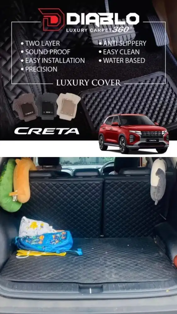 Karpet mobil creta merk diablo