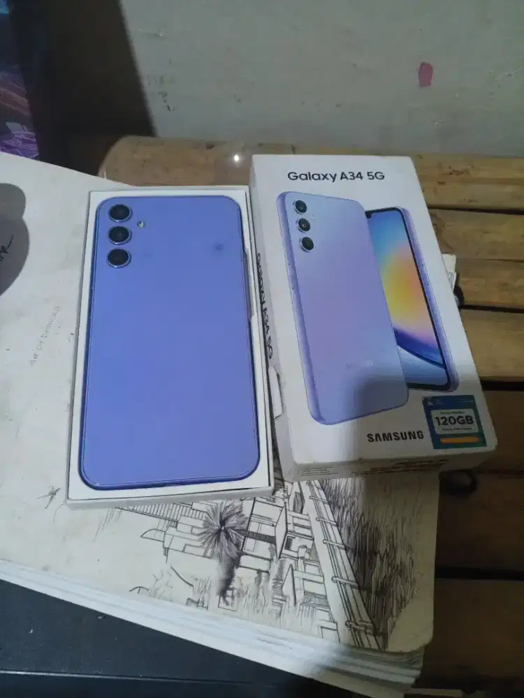 Samsung A34 5G 8/128 SEIN Fullset
