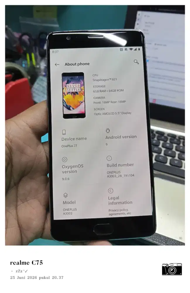 One Plus 3T 6/64gb mulus