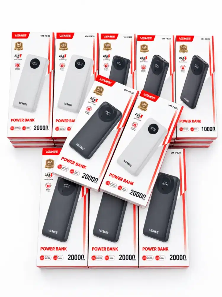 Powerbank Merk vemee Original New