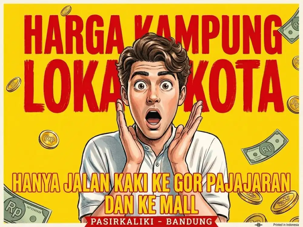 JUAL TANAH DI PASIRKALIKI, CICENDO, BANDUNG KOTA.