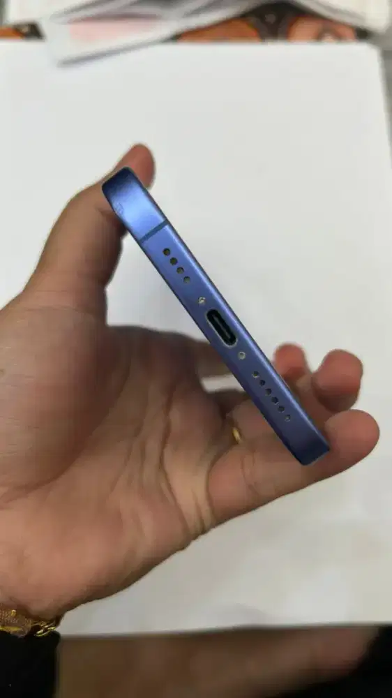 Iphone 16+ ibox 128gb blue like new bh 100