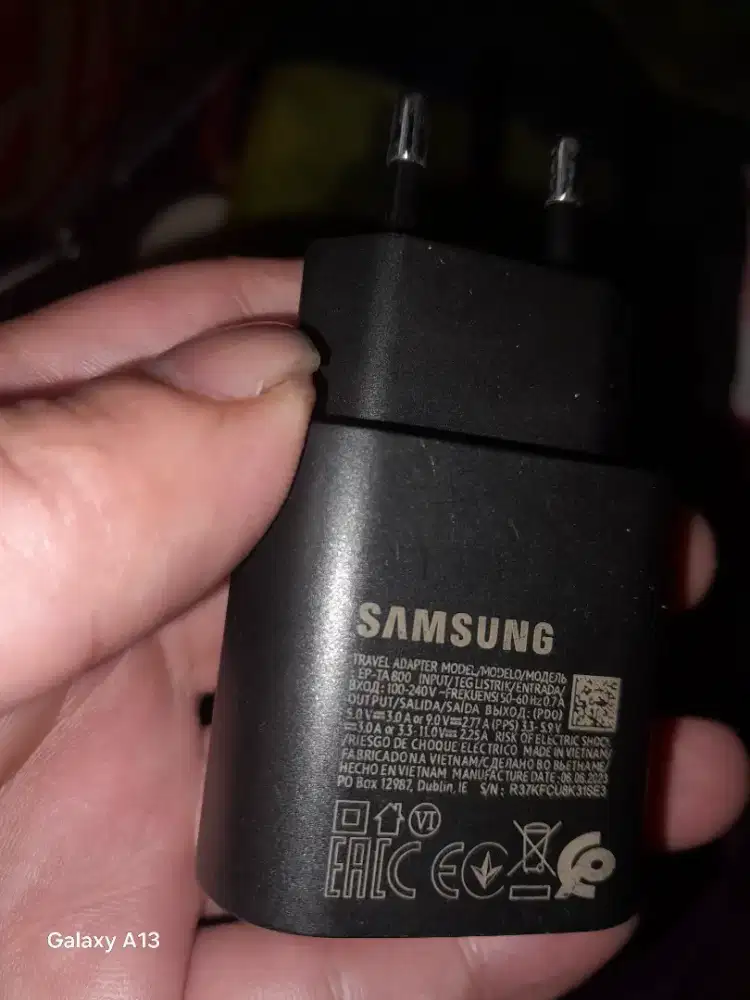 Kepala cahrger samsung 25watt original