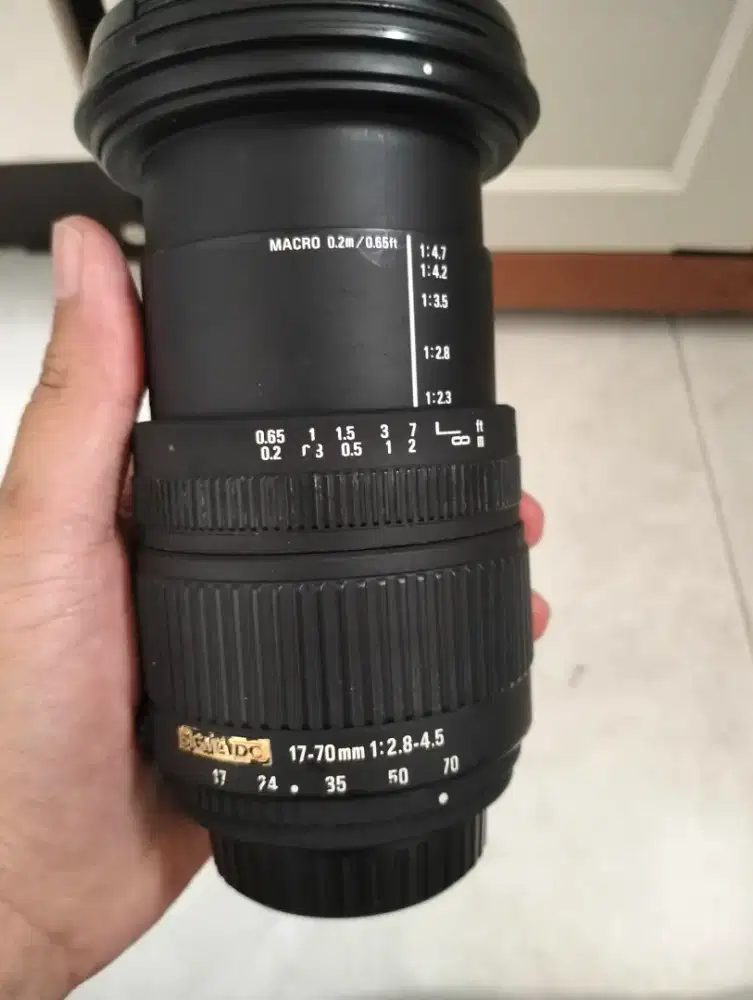 LENSA SIGMA 17-70MM F2.8-4 FOR NIKON