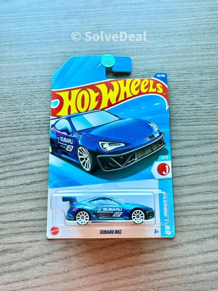 Hot Wheels Subaru BRZ 2025 Bluebonnet Koleksi Hotwheels