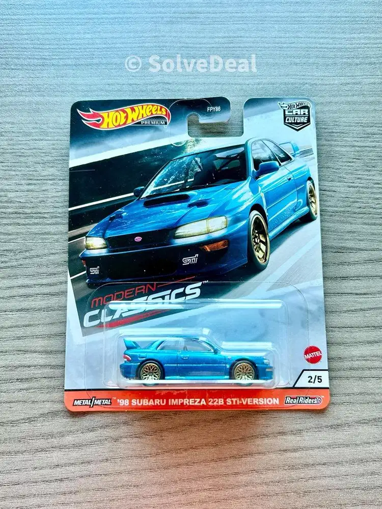 Hot Wheels Modern Classics 98 Subaru Impreza 22B STi Version 2020