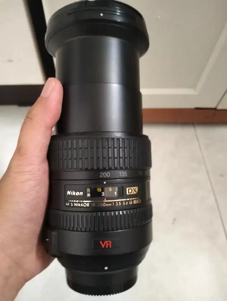 LENSA NIKON AF-S 18-200MM VR NO BOX