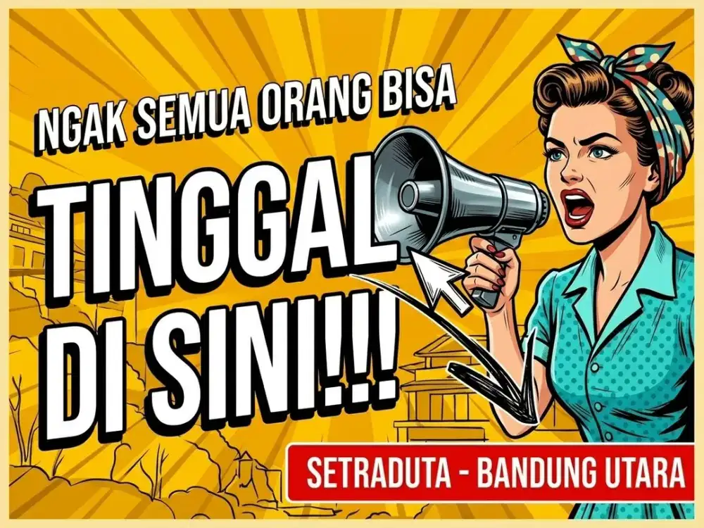 JUAL RUMAH DI SETRADUTA, PASTEUR, SARIJADI, BANDUNG UTARA.