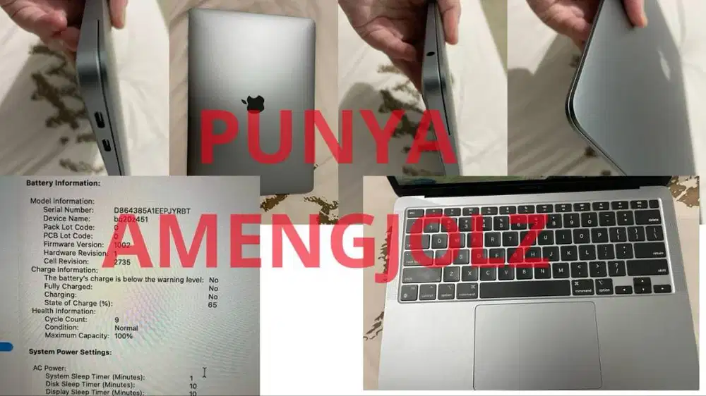 MacBook Air M1 2020 Space Grey