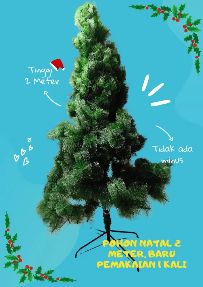 Pohon Natal 2 meter